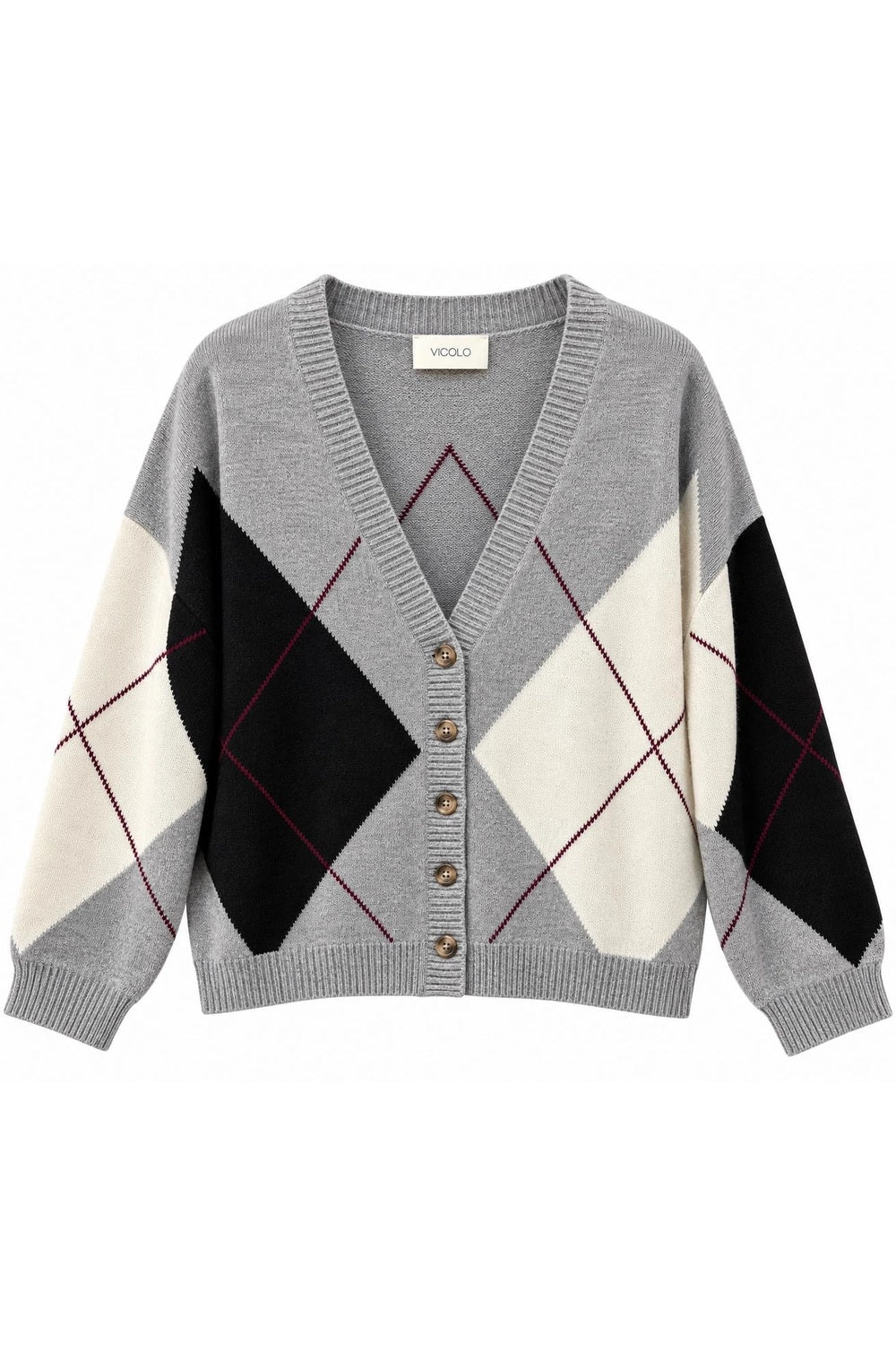 Cardigan in lana Vicolo