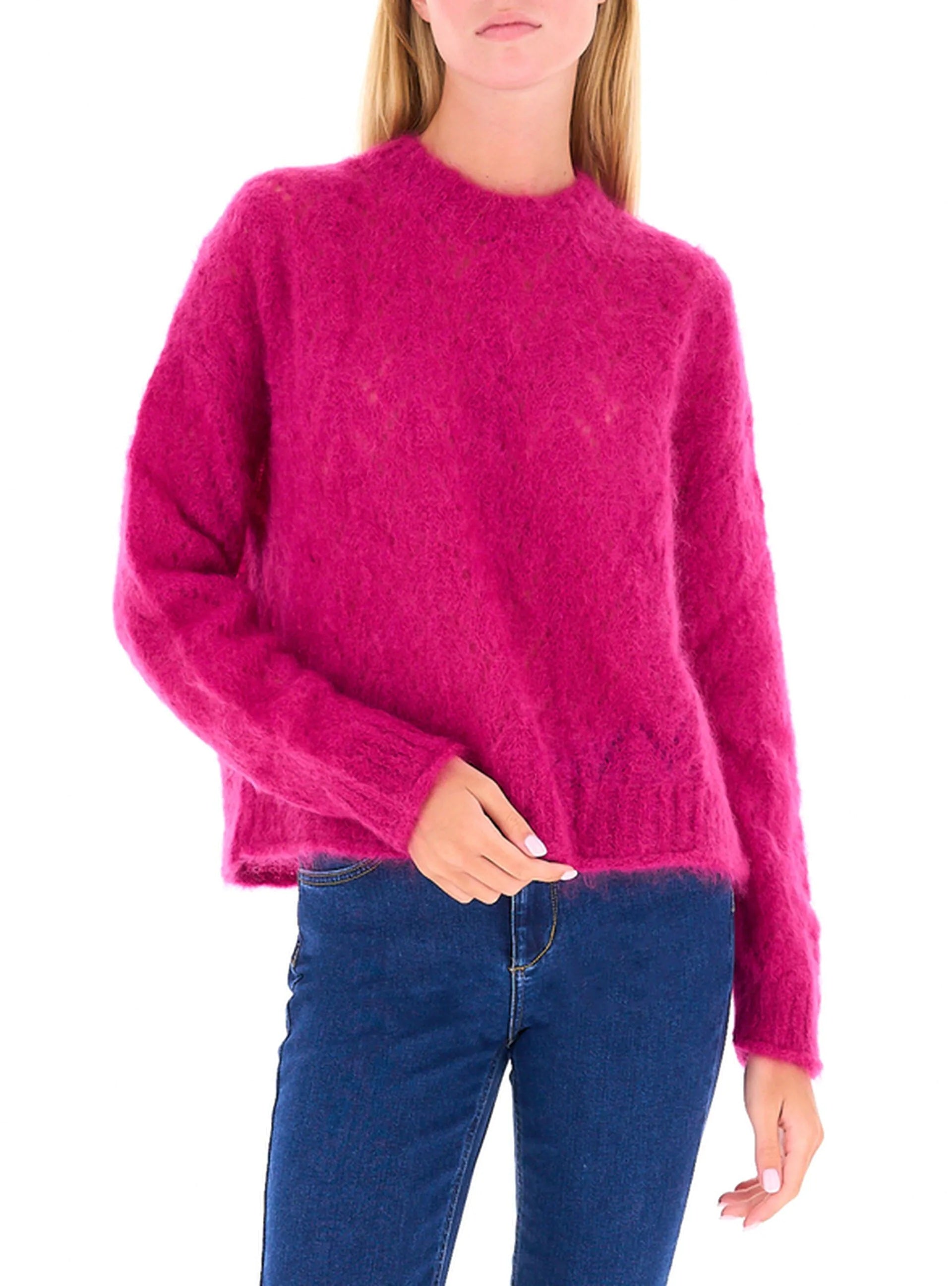 Vicolo mohair-blend sweater