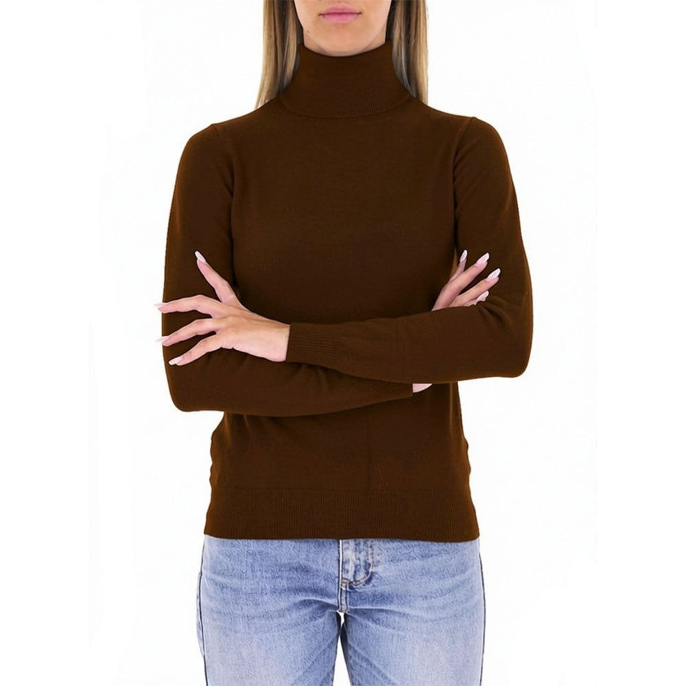 Vicolo viscose-blend turtleneck