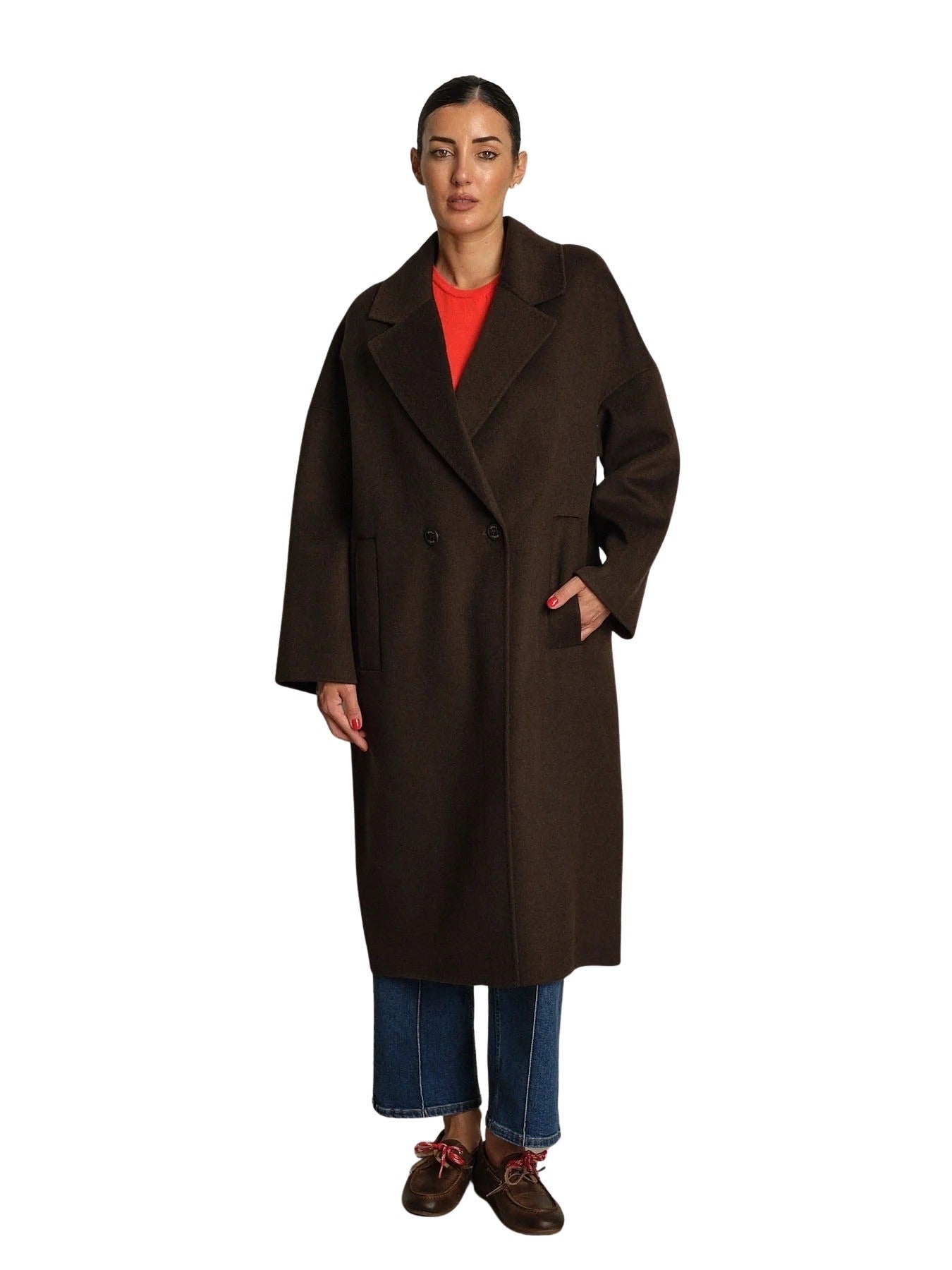 Cappotto in misto lana Vicolo