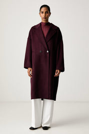Vicolo wool-blend coat