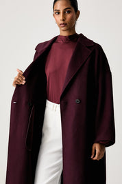 Vicolo wool-blend coat
