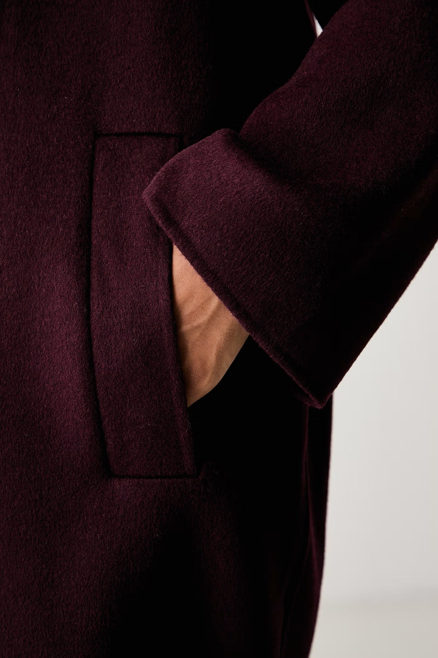 Vicolo wool-blend coat