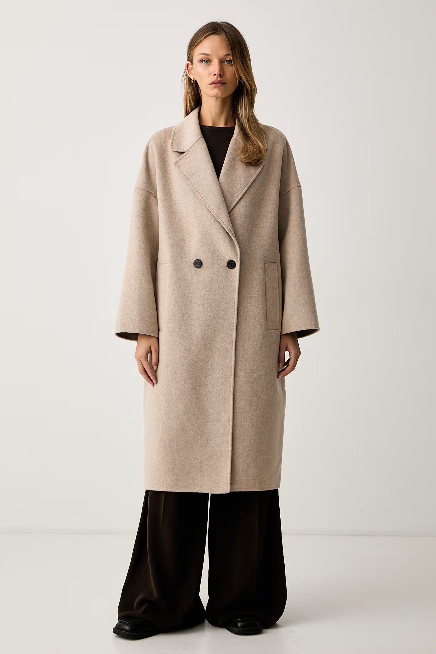 Cappotto in misto lana Vicolo