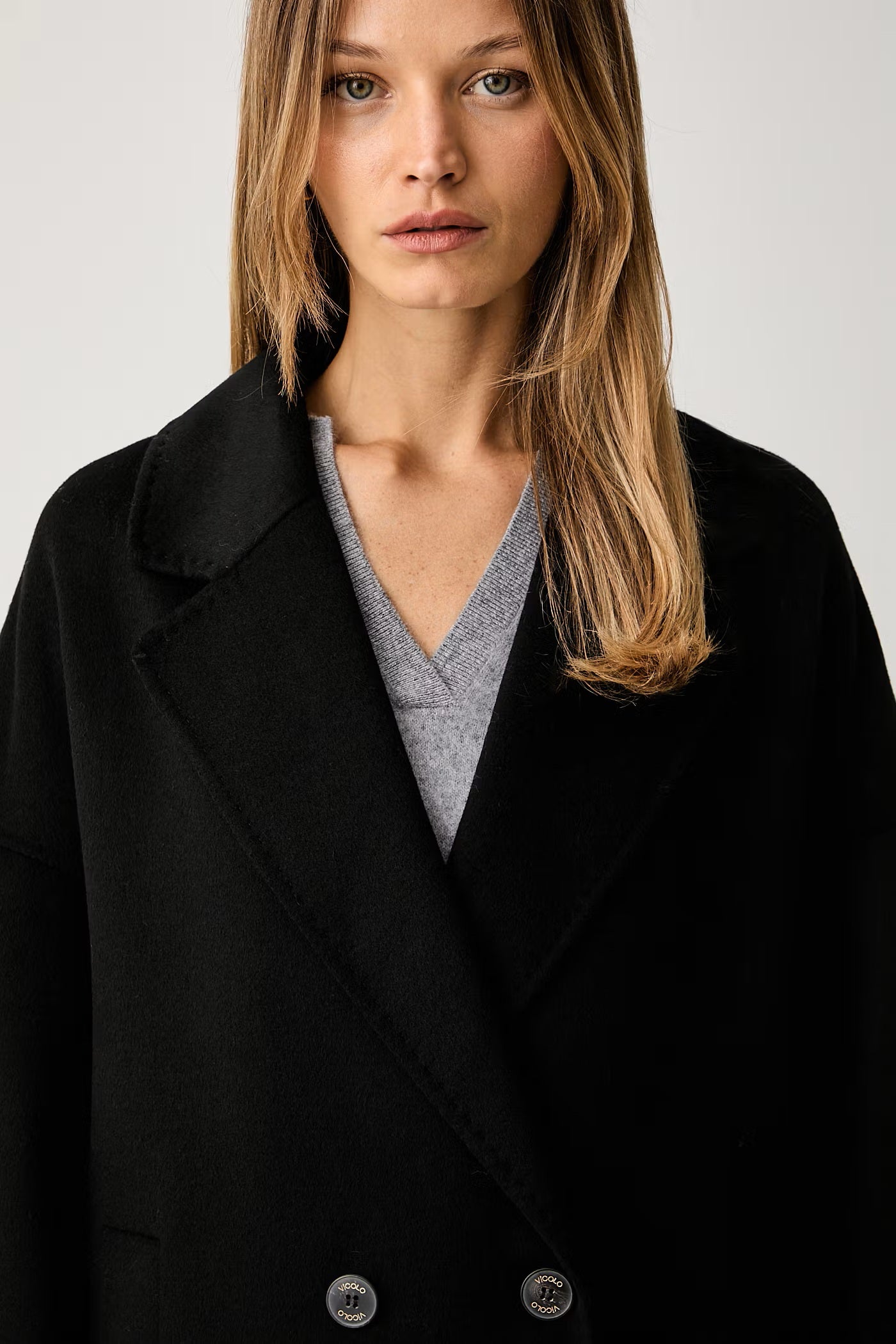 Cappotto in misto lana Vicolo