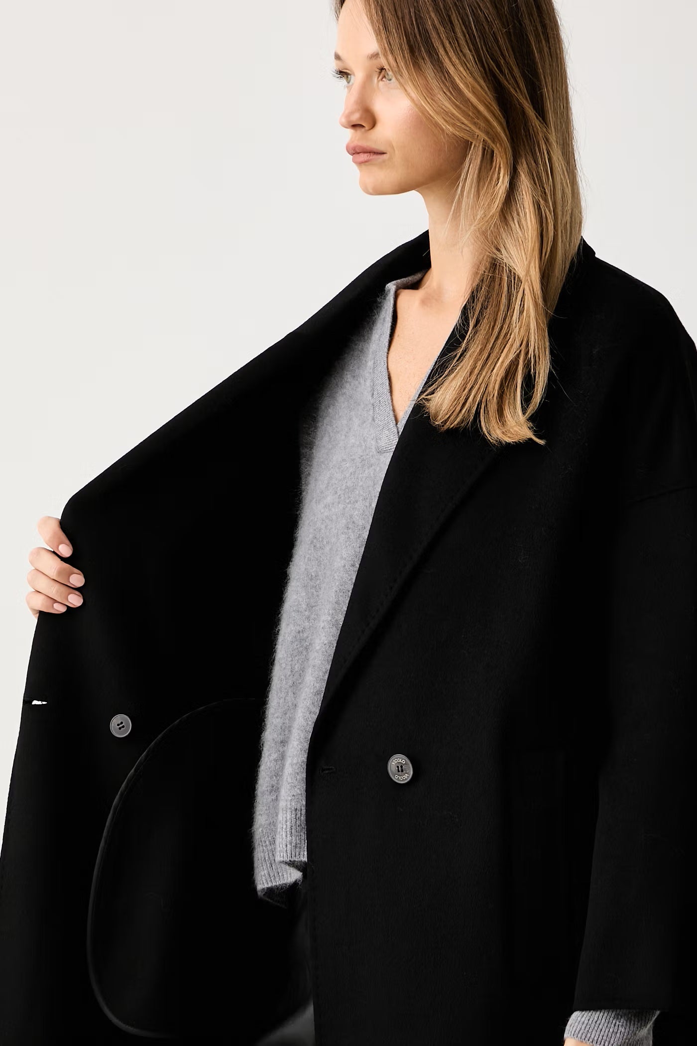 Cappotto in misto lana Vicolo