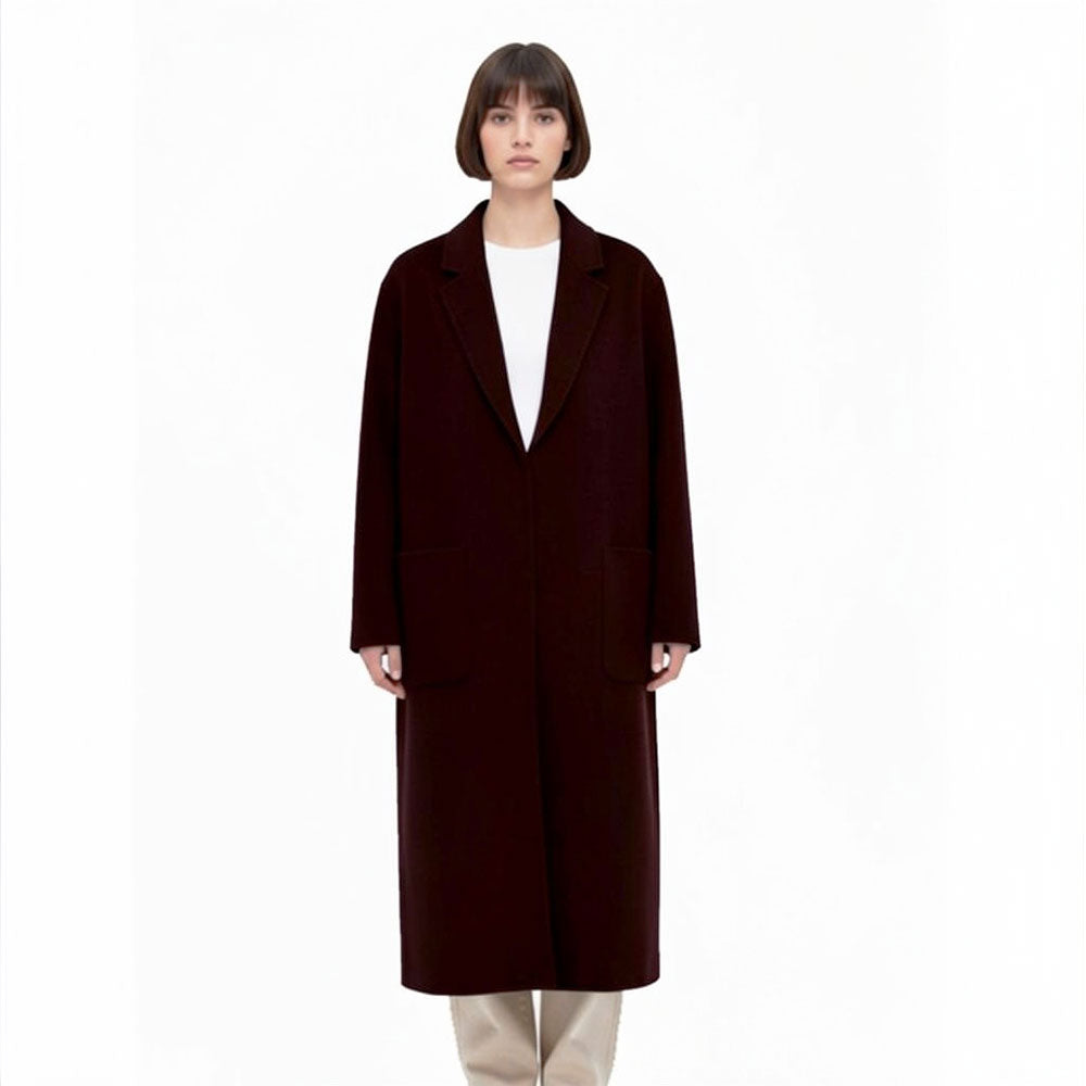 Cappotto lungo in misto lana Vicolo
