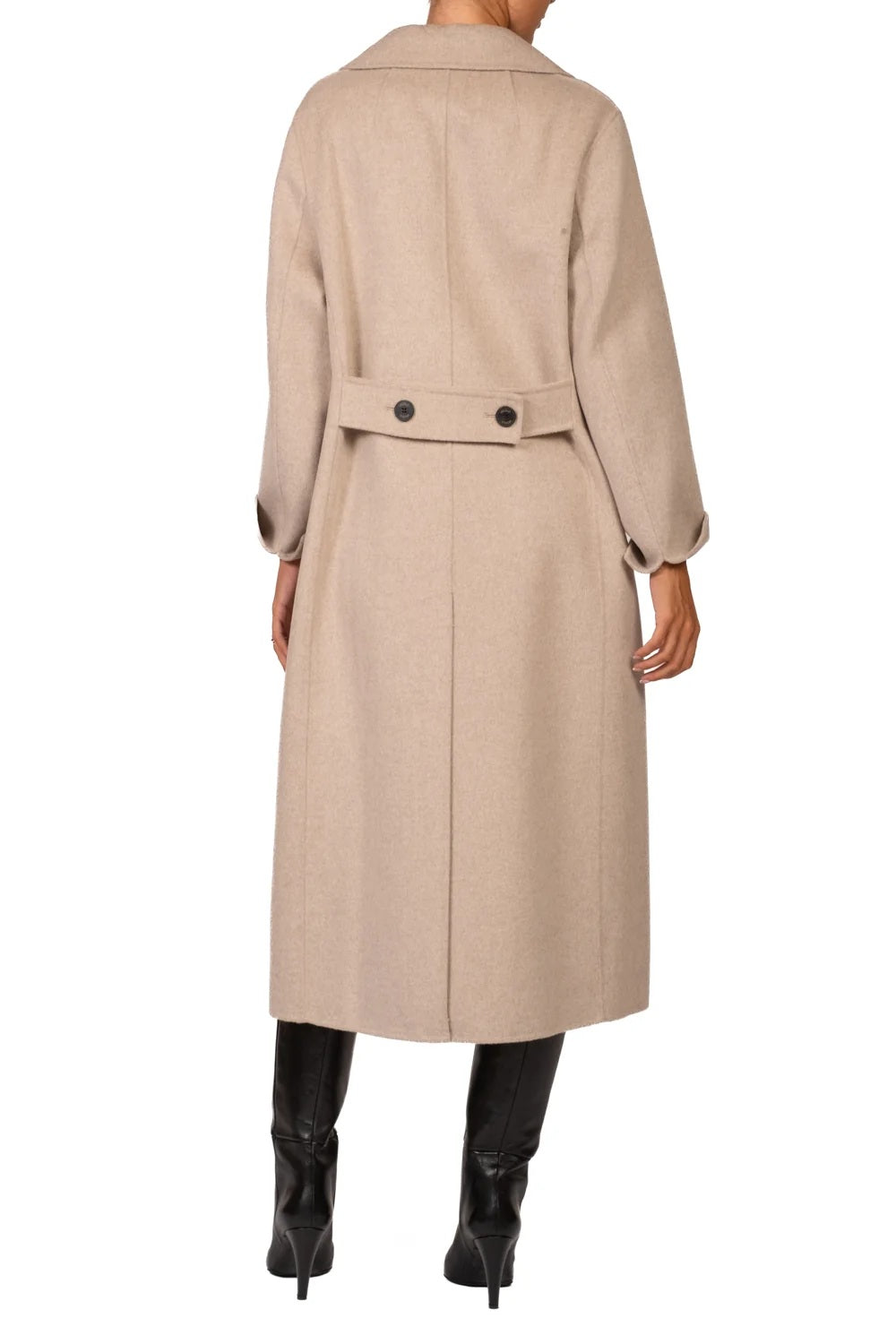 Cappotto lungo doppiopetto Vicolo