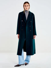Vicolo long double-breasted coat
