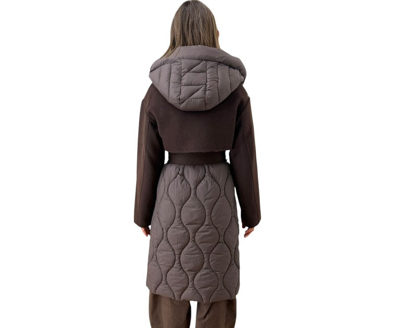 Vicolo down-filled coat