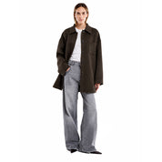 Over Shirt in misto lana