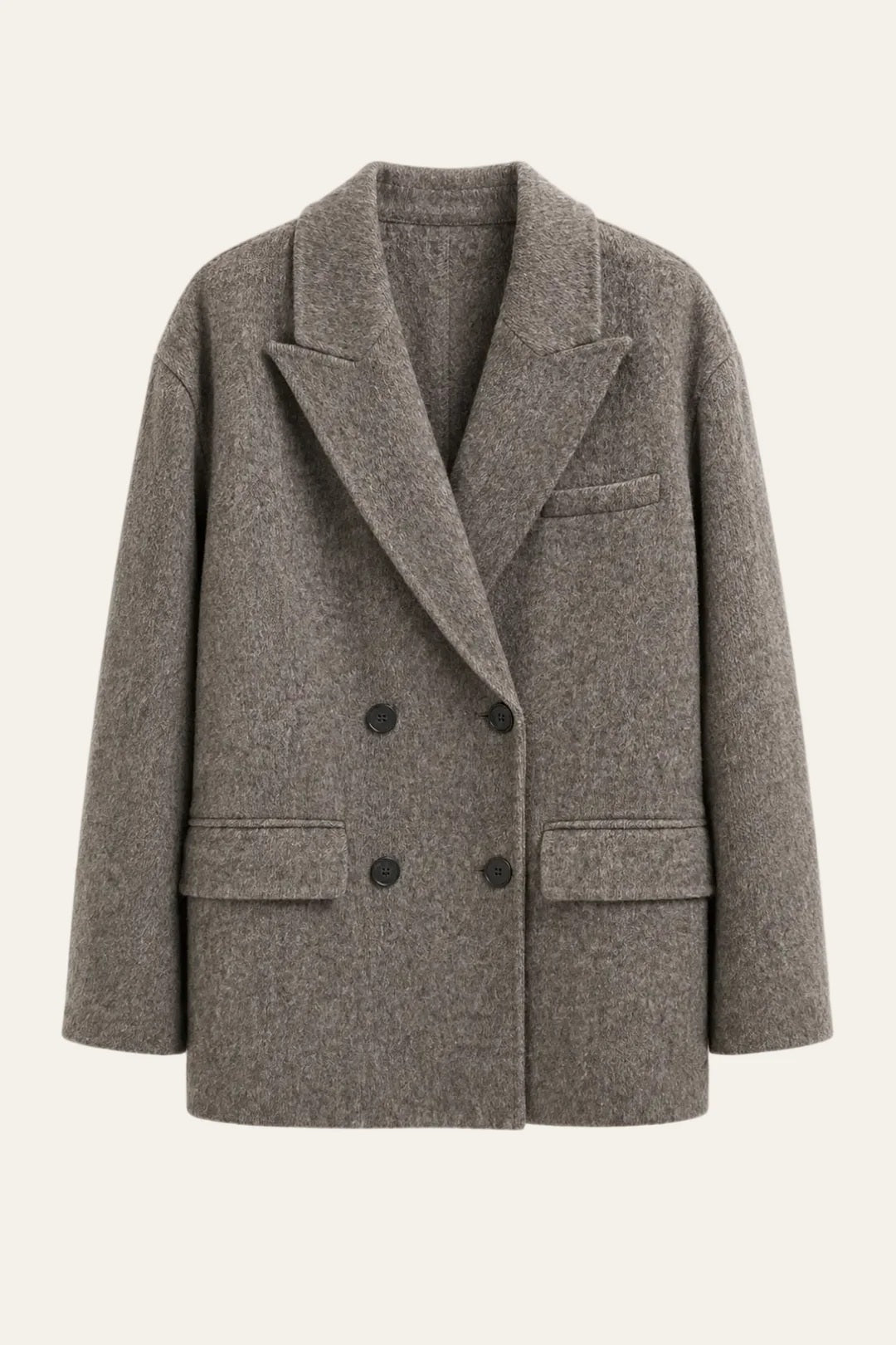 Cappotto corto in misto lana Vicolo