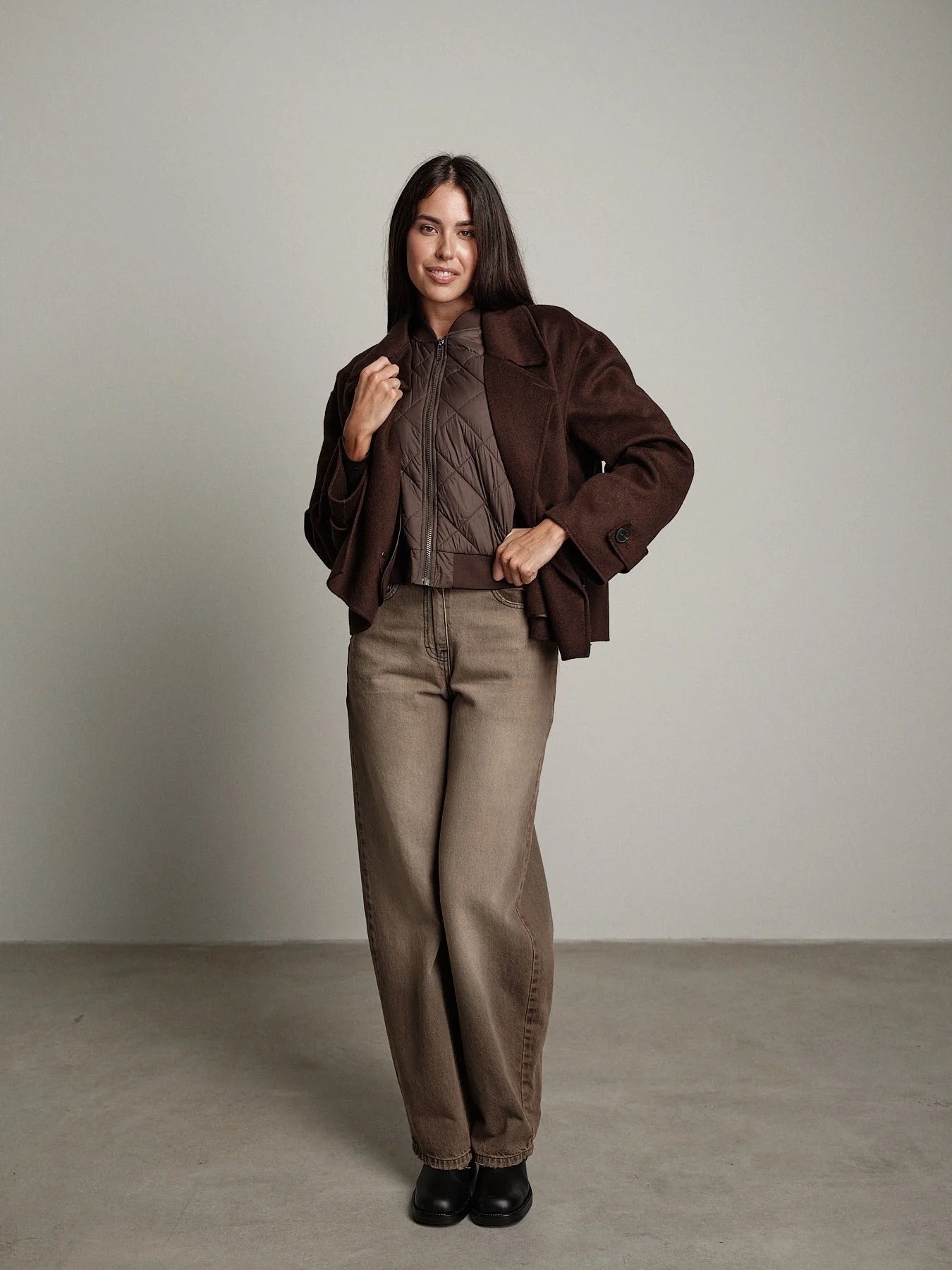 Vicolo down-filled coat