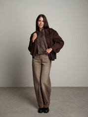 Vicolo down-filled coat