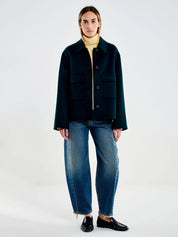 Vicolo Boxy Jacket with Collar