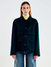 Vicolo Boxy Jacket with Collar