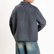 Vicolo Boxy Jacket with Collar