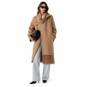 Cappotto doppiopetto in misto lana Vicolo