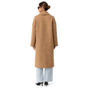 Cappotto doppiopetto in misto lana Vicolo