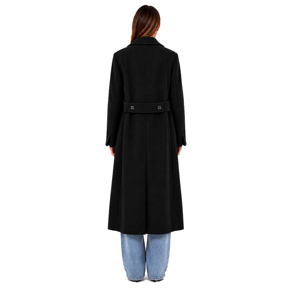 Cappotto lungo doppiopetto Vicolo