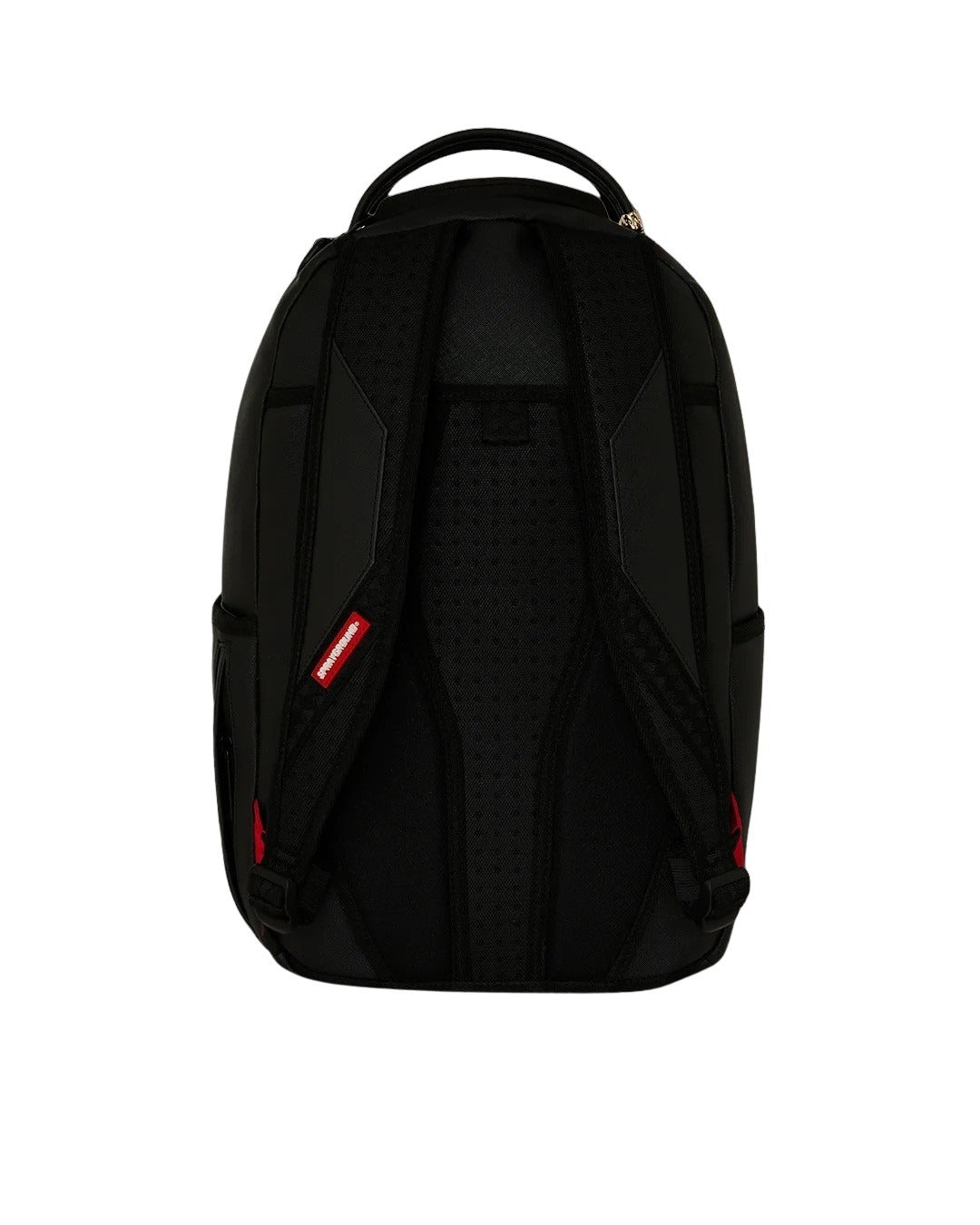 Shark Central Embossed Black Nylon Sprayground Backpack