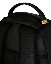 Shark Central Embossed Black Nylon Sprayground Backpack