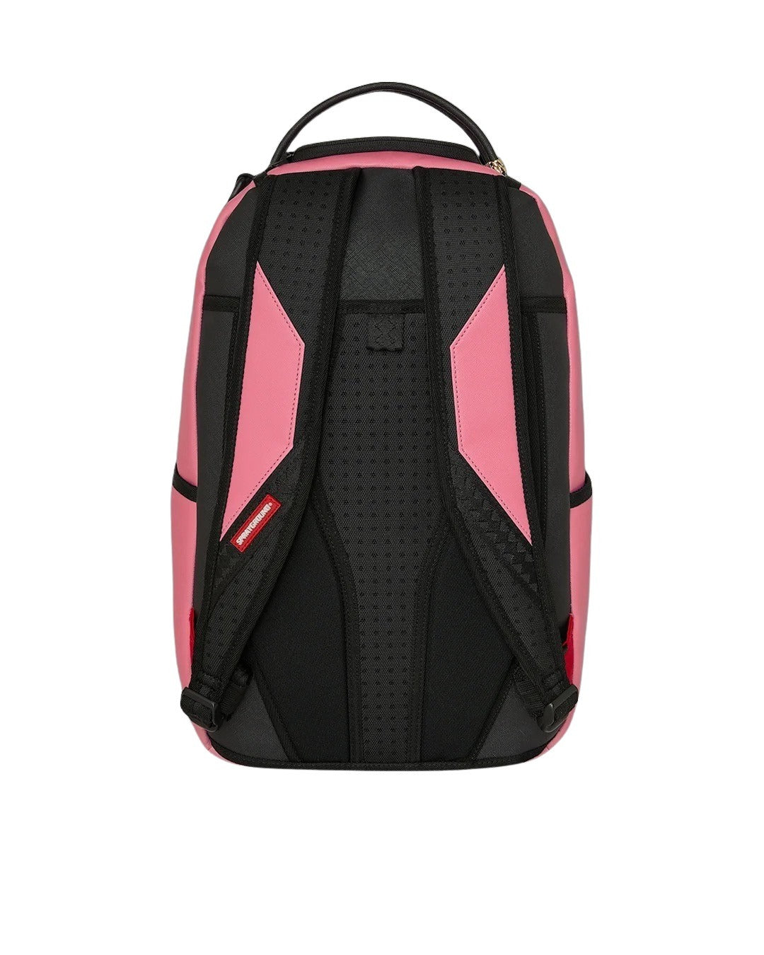 Shark Central Pink Embroidered Shark Sprayground Backpack