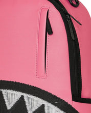Shark Central Pink Embroidered Shark Sprayground Backpack
