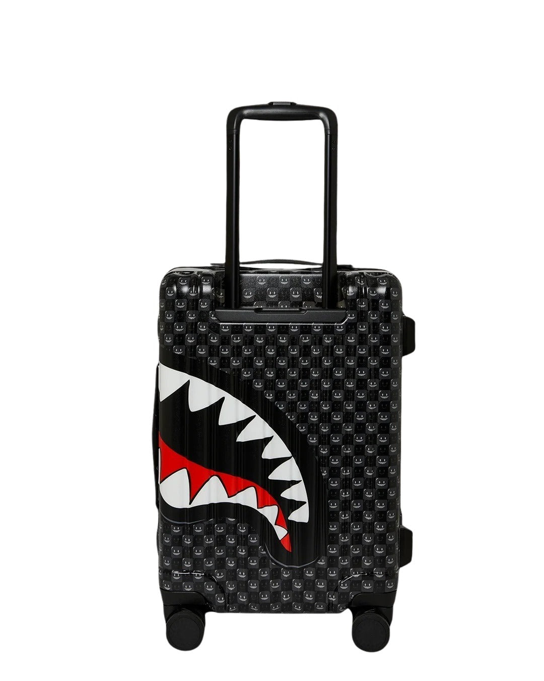 Cabin Trolley Sharks In Paris WTF Bubbly Black Check Sprayground