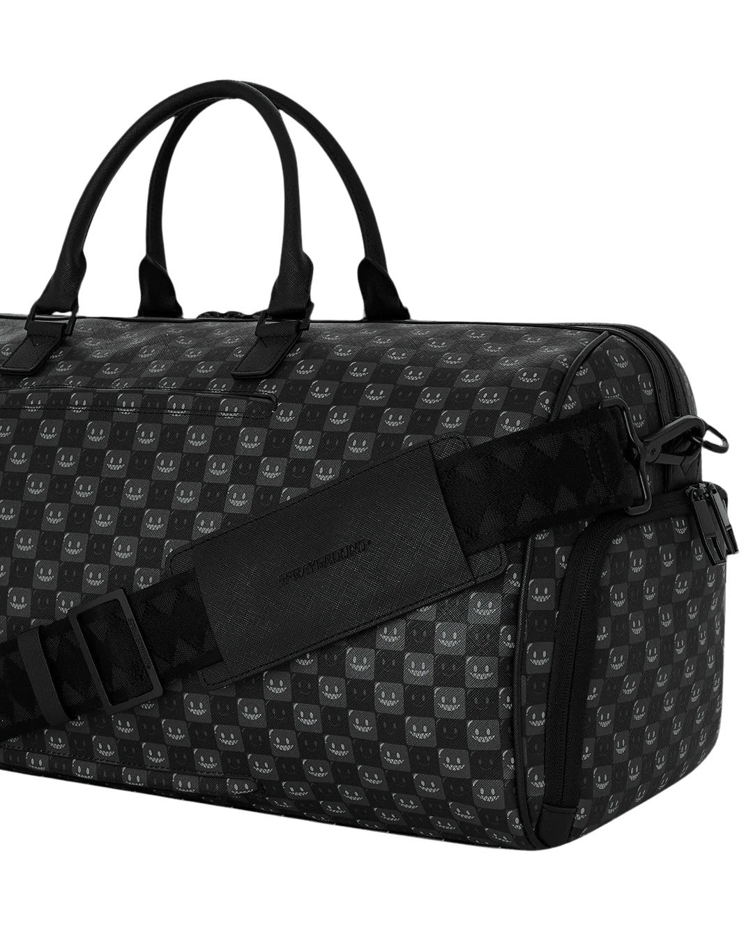 Borsone Sharks In Paris WTF Bubbly Black Check Sprayground