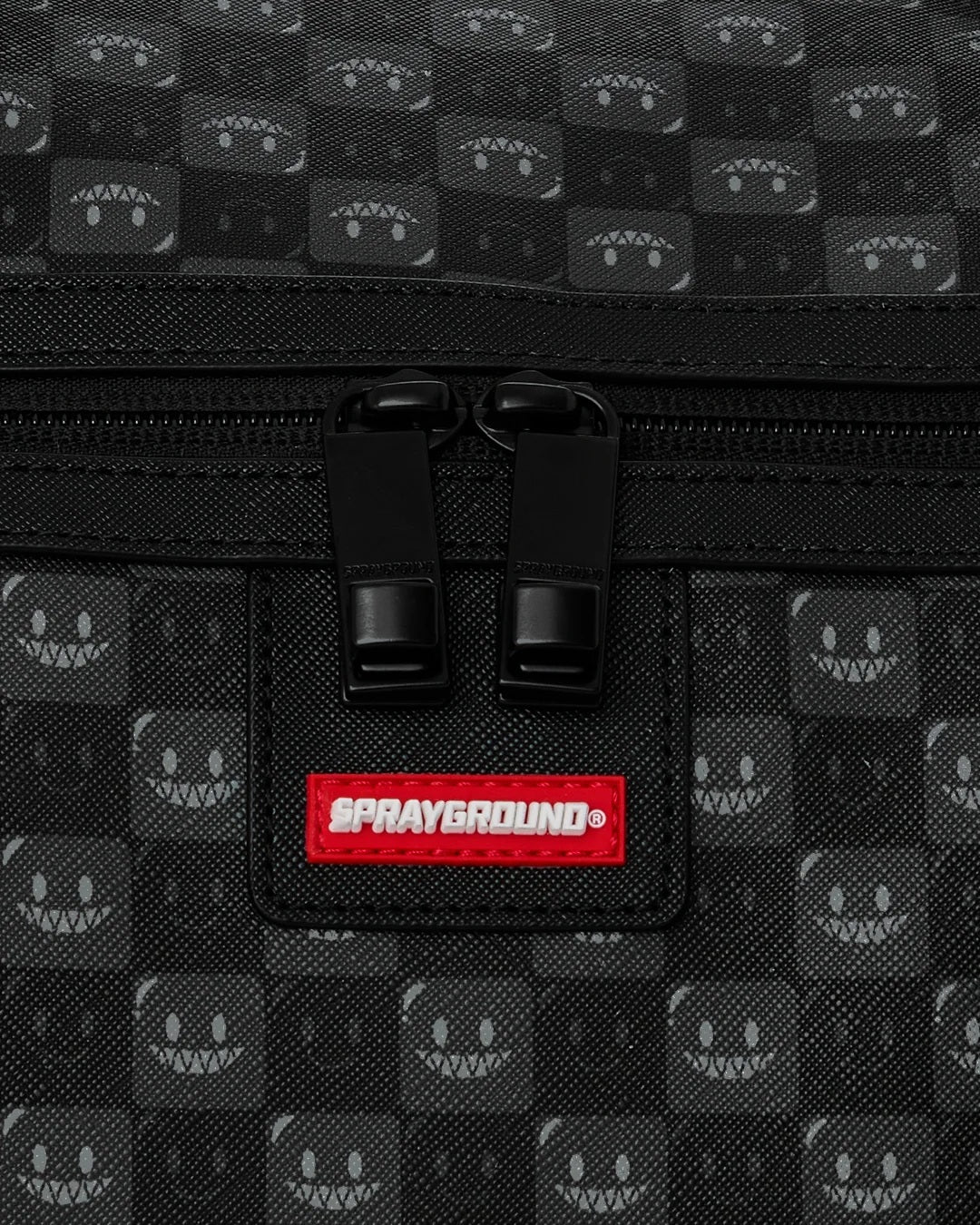 Borsone Sharks In Paris WTF Bubbly Black Check Sprayground
