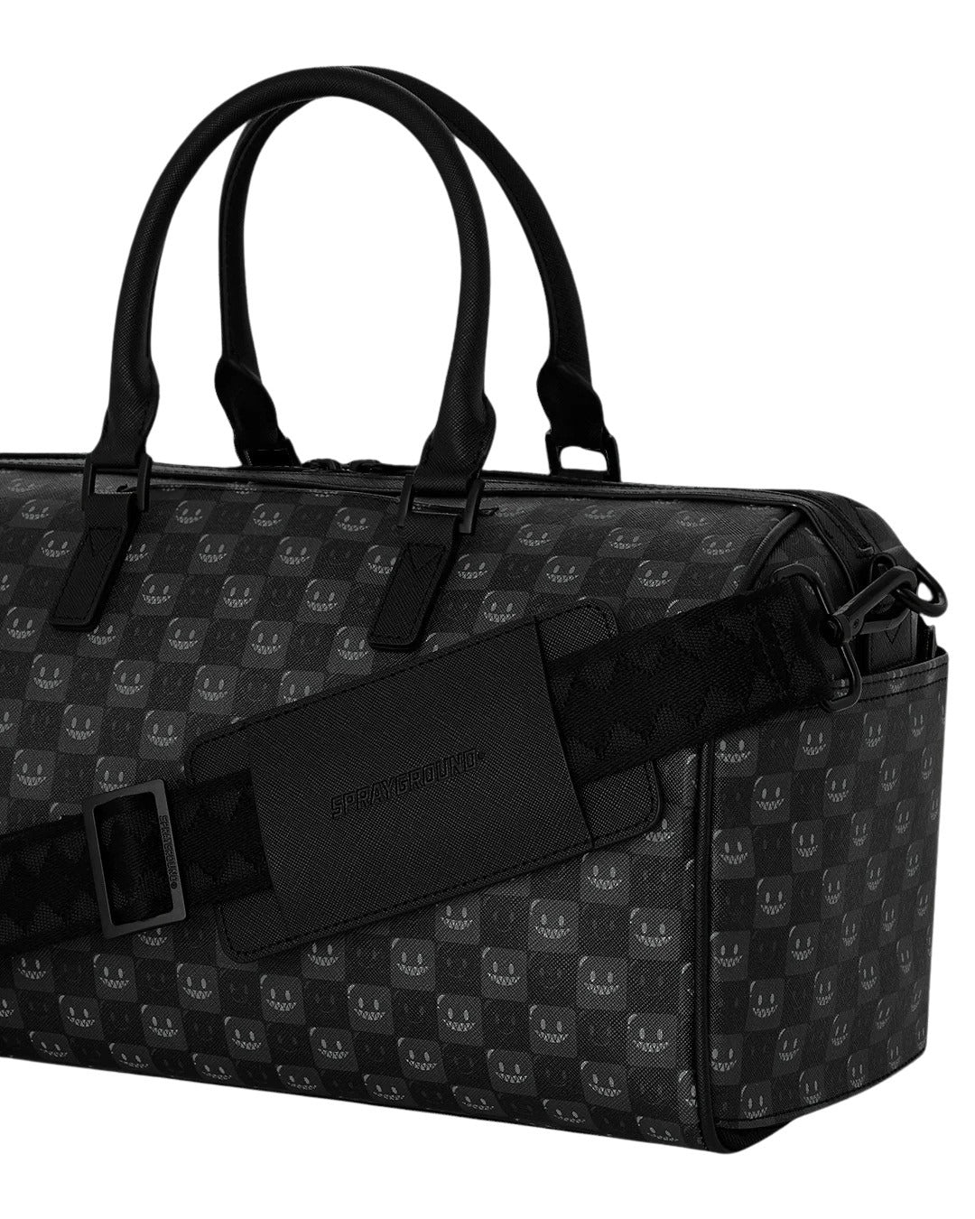 Borsa a mano Sharks In Paris WTF Bubbly Black Check Sprayground