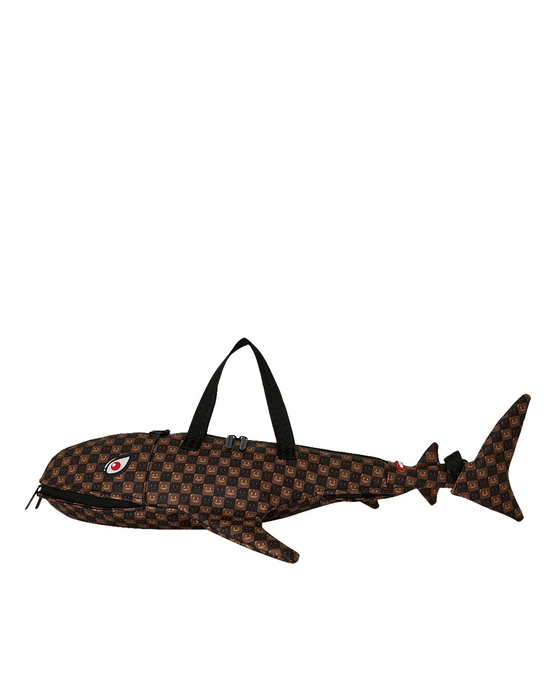 Borsone Sharks In Paris WTF Bubble Brown Check Sprayground