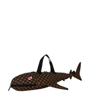 Borsone Sharks In Paris WTF Bubble Brown Check Sprayground