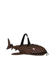 Borsone Sharks In Paris WTF Bubble Brown Check Sprayground