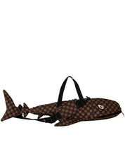 Borsone Sharks In Paris WTF Bubble Brown Check Sprayground