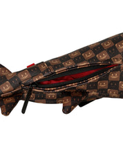 Borsone Sharks In Paris WTF Bubble Brown Check Sprayground