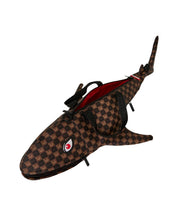 Borsone Sharks In Paris WTF Bubble Brown Check Sprayground