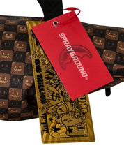 Borsone Sharks In Paris WTF Bubble Brown Check Sprayground