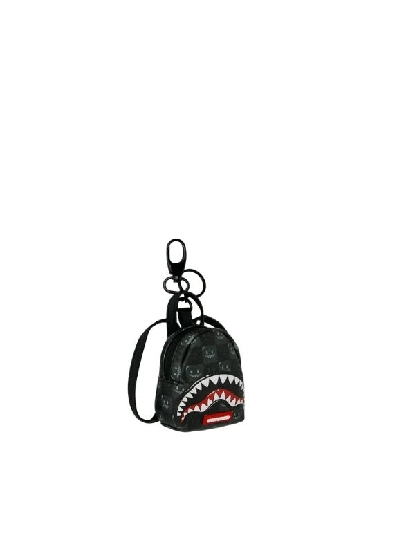 Portachiavi Sharks In Paris WTF Bubbly Black Check Sprayground