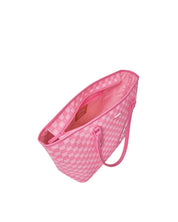 Pink New Check Faces Tote Sprayground Bag