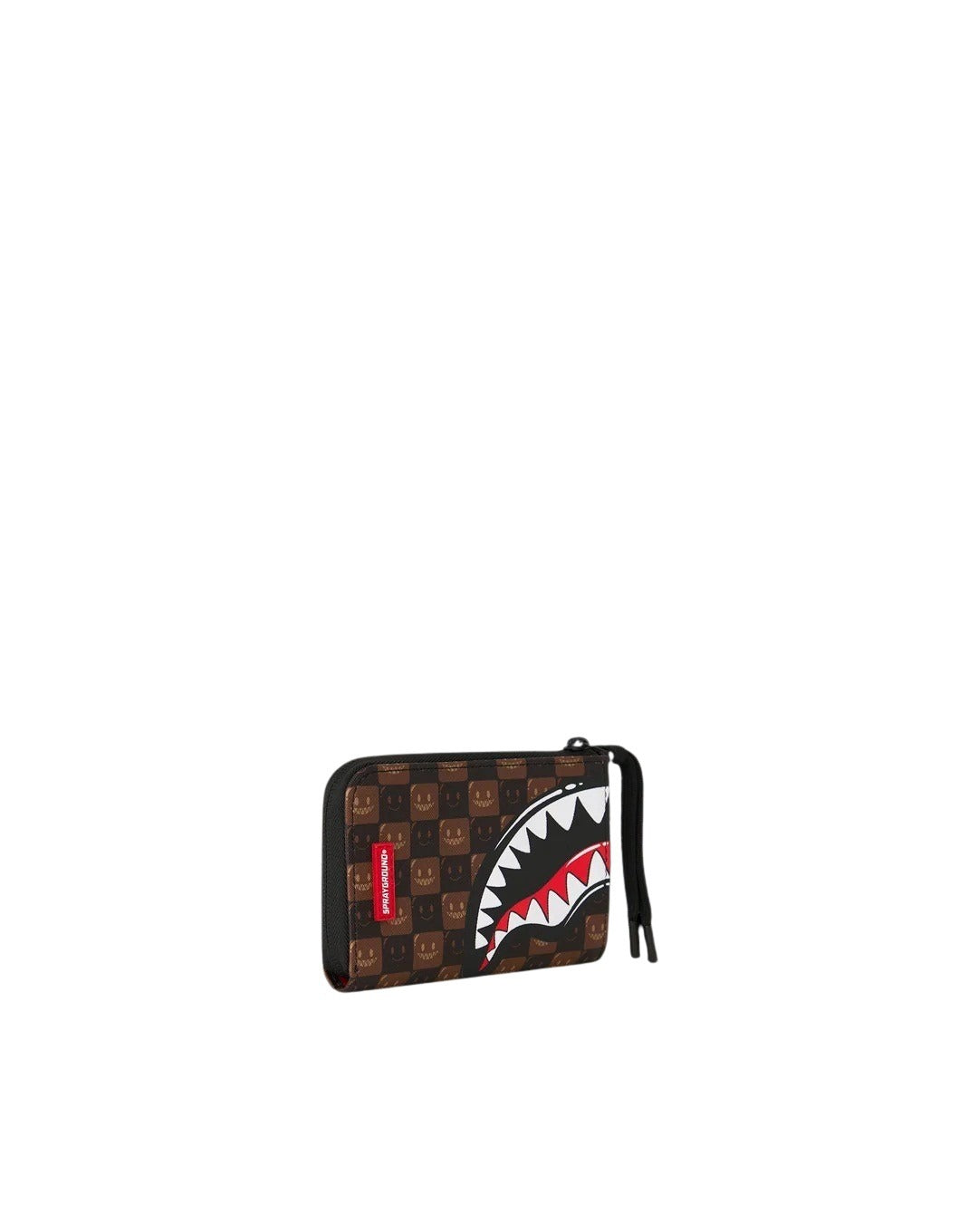 Sharks In Paris Wallet WTF Bubble Brown Check Sprayground