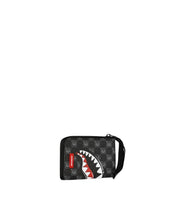 Sharks In Paris Wallet WTF Bubbly Black Check Sprayground