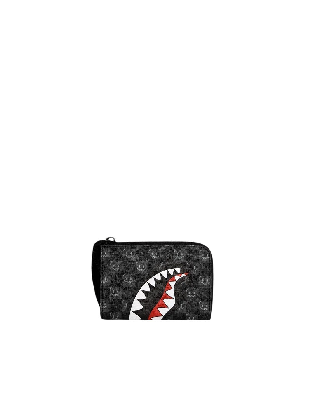 Sharks In Paris Wallet WTF Bubbly Black Check Sprayground