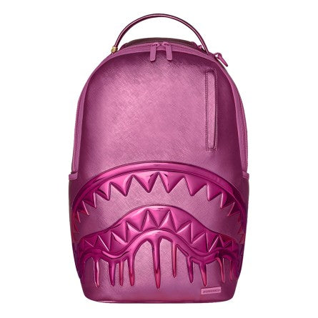 Zaino Metallic Pink Metallic Drip Sprayground