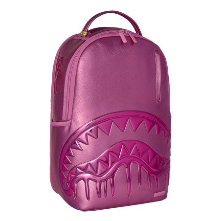 Zaino Metallic Pink Metallic Drip Sprayground