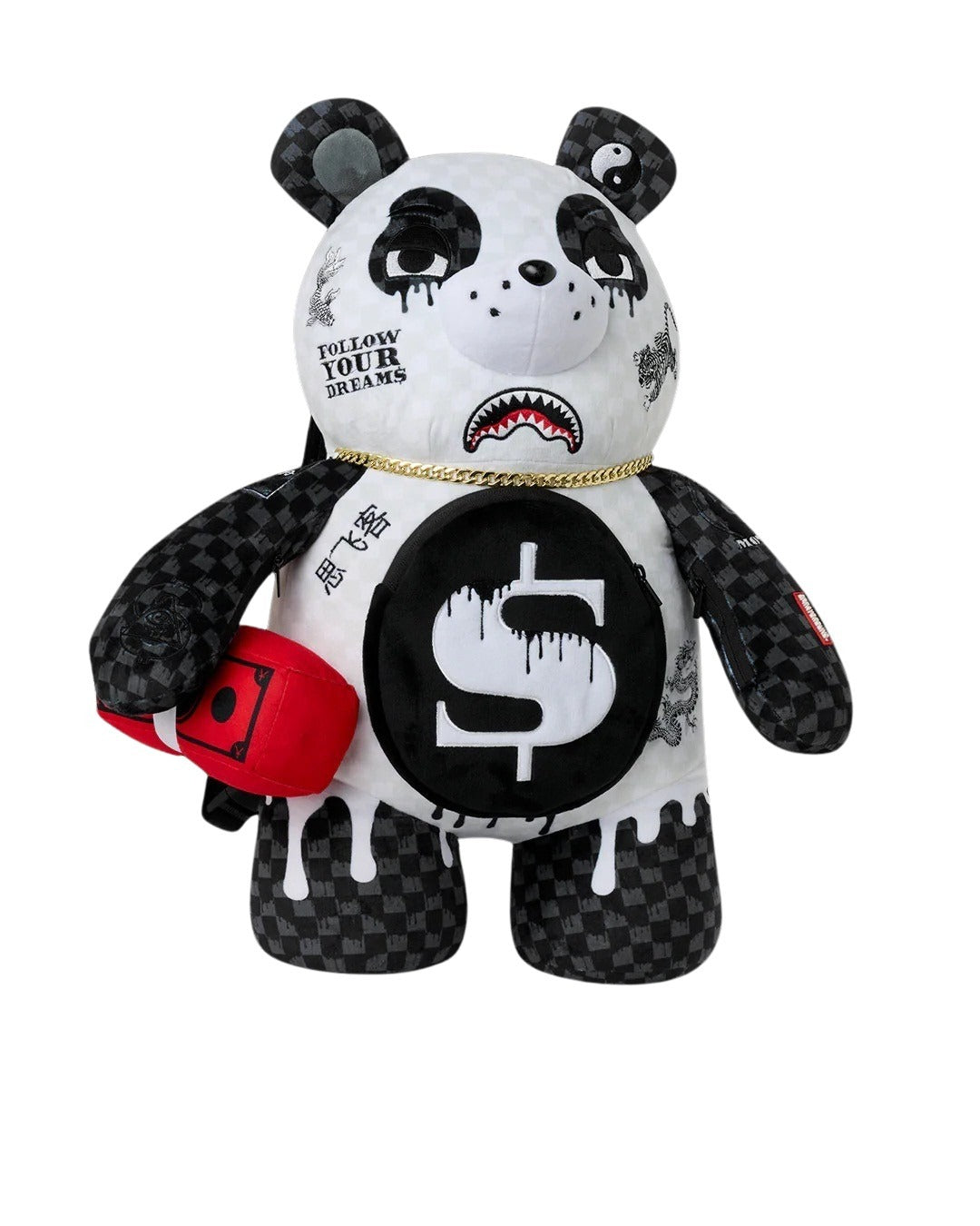 Sprayground Drippy Panda Moneybear Backpack