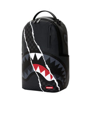 Rucksack Center Rip Revealing Gray Check Sprayground