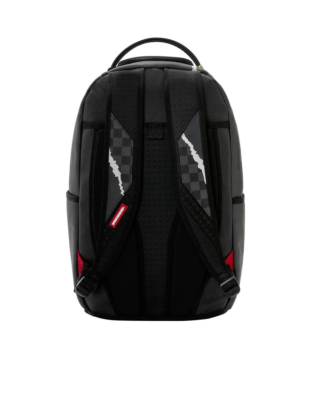 Rucksack Center Rip Revealing Gray Check Sprayground