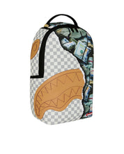 Cream Check Backpack Full Of Cash Sprayground